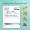 Reading Notebook: Inspiring Words, Sentences & Paragraphs for Beginners