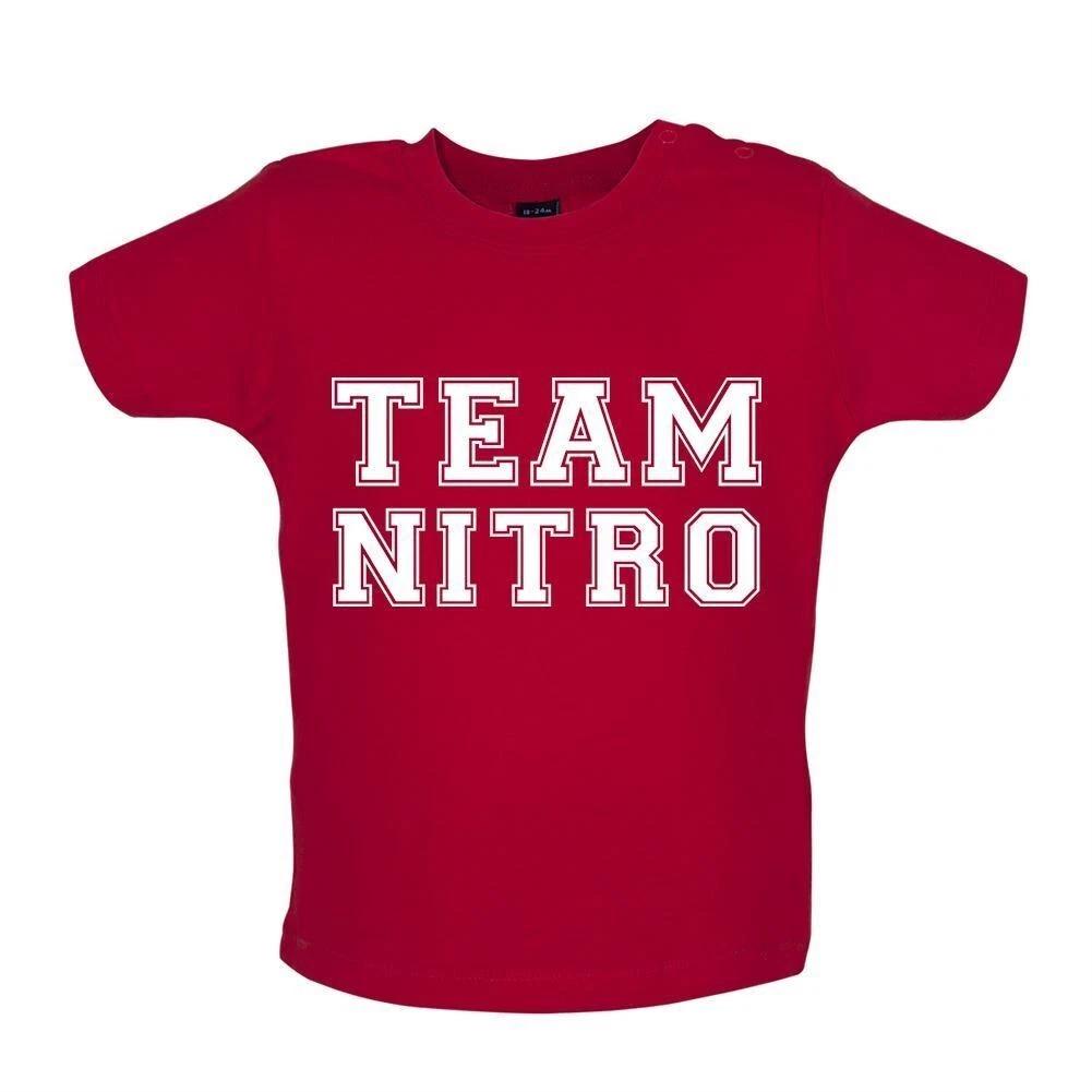 Team Nitro - Baby T-Shirt / Frog - Gladiator TV Competition Game 140
