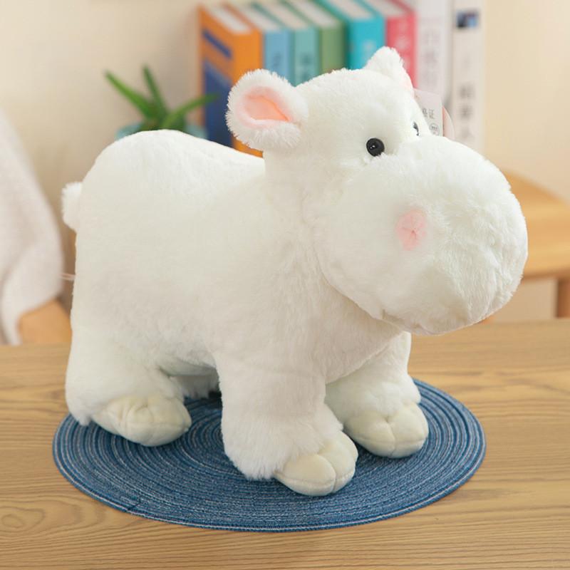 

Toy Hippo Plush Stuffed Animal Dolls Sleeping Companion Kids Birthday Gifts 22cm