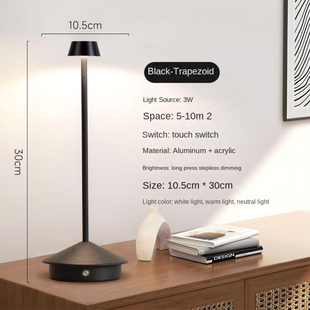 Creative Metal Table Lamp Touch Switch Decorative Desk Lamp New LED Desk Lamp  Home