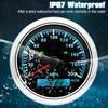 85mm GPS Speedometer Waterproof Anti-fogging LCD Display Speed Gauge Less Power Consumption Longer Life Car Boat Speedometer