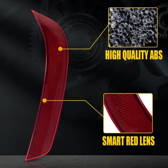 Left Rear Bumper Reflector Light Case For 2010-12 Mercedes-Benz GL-Class X164 EV