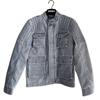 New winter PU men's leather jacket washed retro men's leather jacket