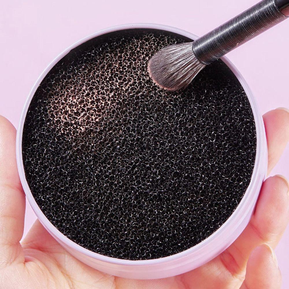 Durable Makeup Brush Cleaner Soft Makeup Brush Cleaning Box Make Up Brush Cleaning Tool  Women