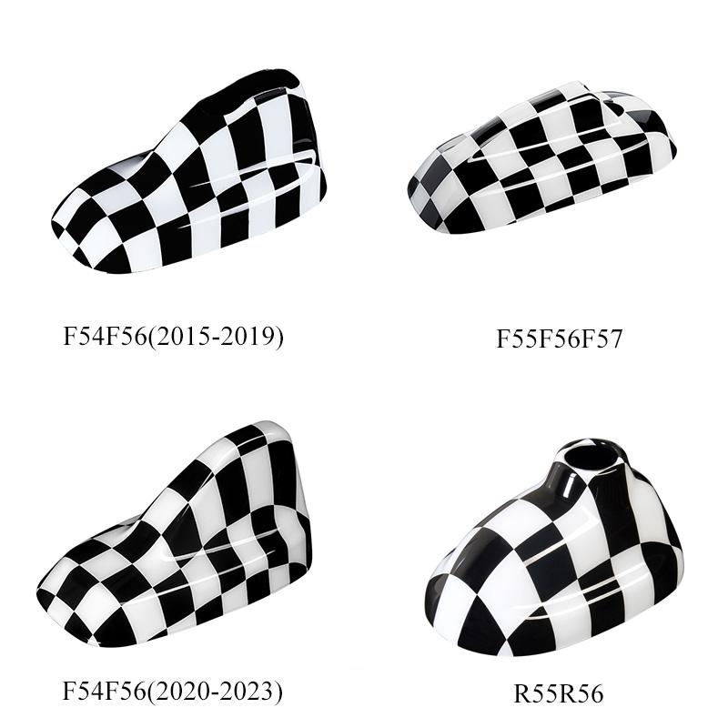 For Mini Cooper R55 R56 F54 F55 F56 F57 F60 Shark Fin Antenna Cover Car Radio Signal with Adhesive Base Decorative Accessories