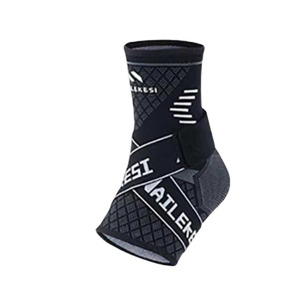 1PC Ankle Support Band Running Soccer Basketball Ankle Protection Wrap Band Durable Breathable Adjustable Elastic Ankle Brace M чёрный