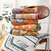 80 X 160cm Pure Cotton Gauze Bath Towel Woven Cartoon Bath Towel Summer Home Bathroom Large Wrap Soft  Beach Towels