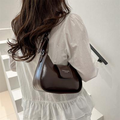 Summer New Feeling Armpit Bag Shoulder Bag Messenger Bag Women's Fashion Buckle Niche Design Handbag