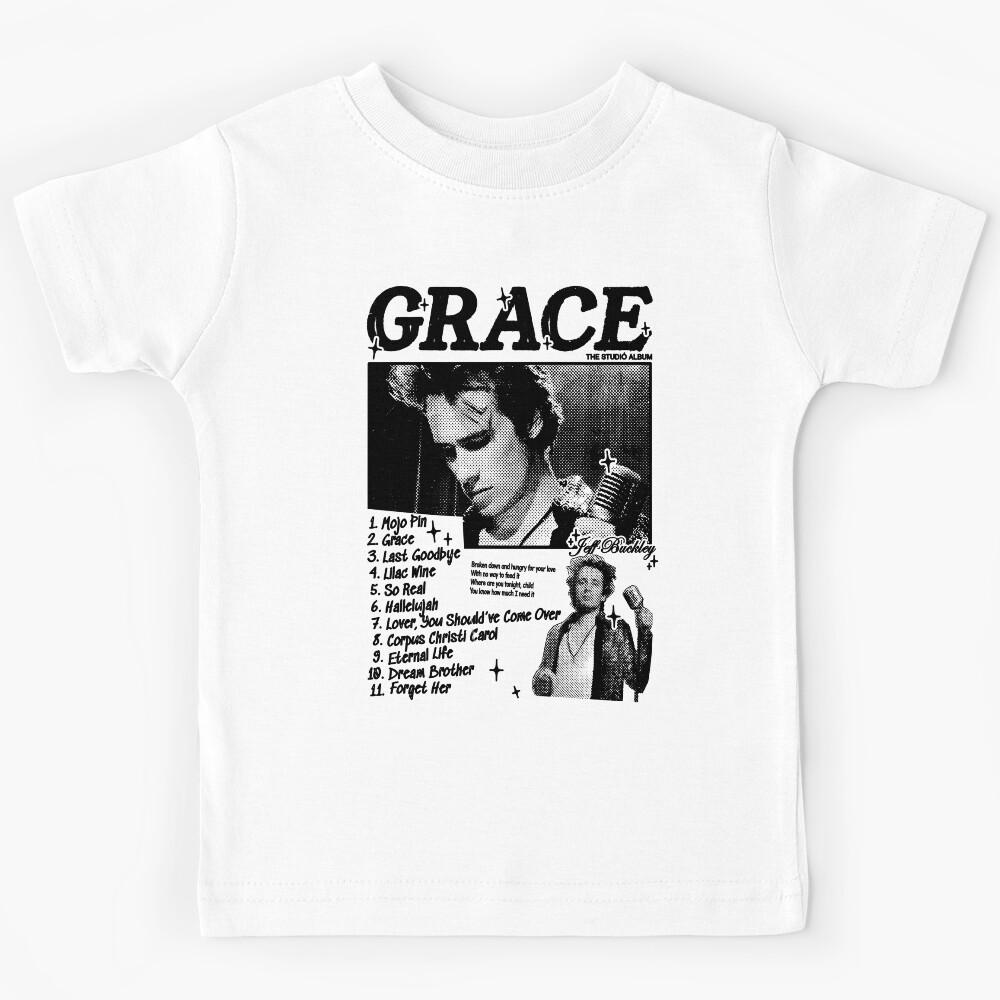 Jeff Buckley Mystery Light Blue Boy Tour 1995 Music Tour Kids T-Shirt 130
