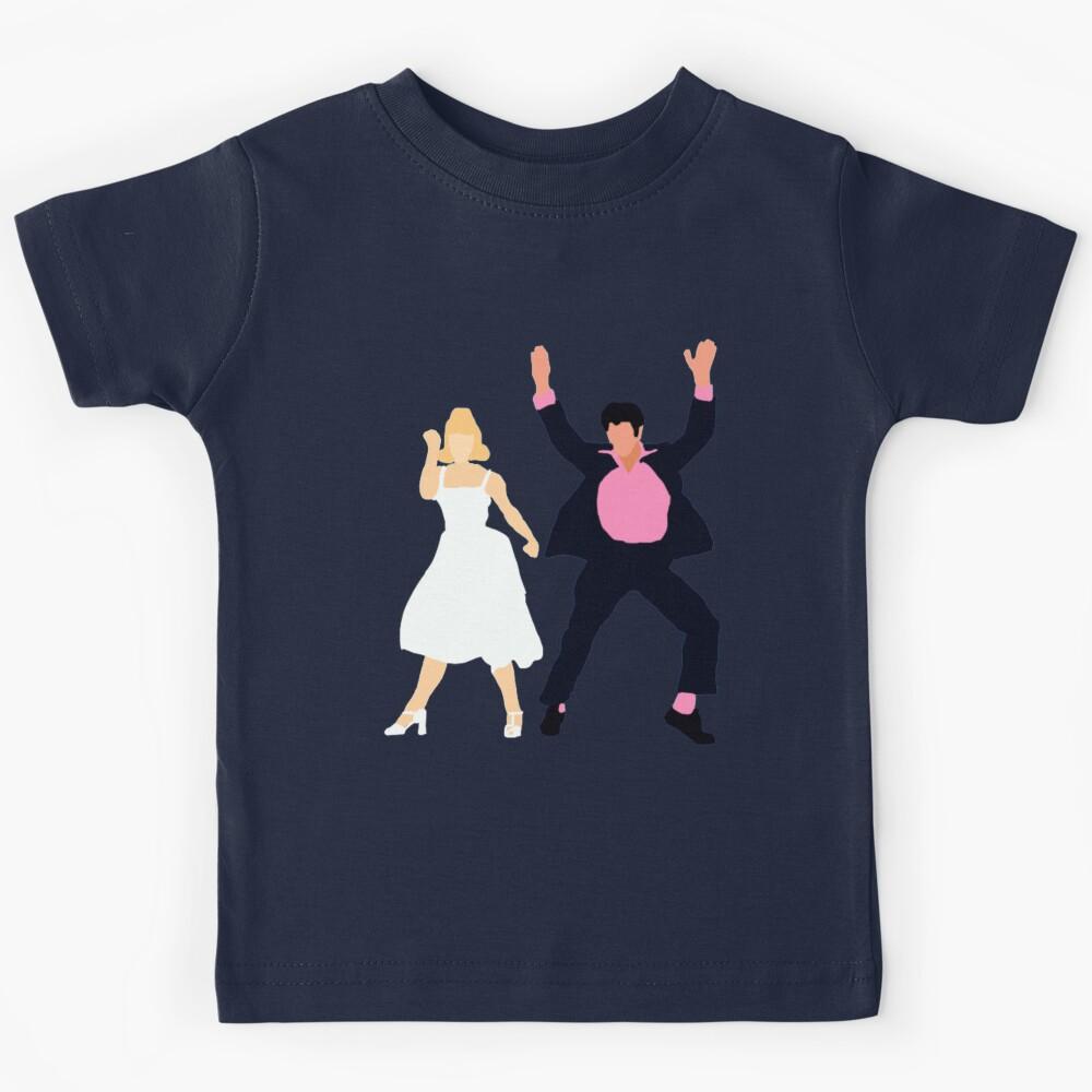 Grease inspired Danny and Sandy School Dance Kids T-Shirt 170