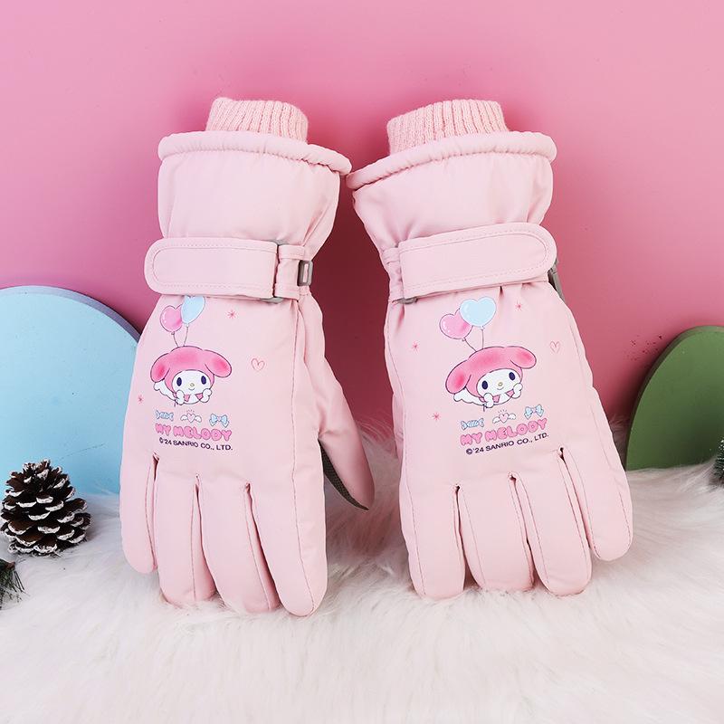 

Дитячі зимові лижні рукавички: Товсті, Морозостійкі, Водонепроникні, Вітрозахисні, Нековзні, Тепла бавовна для віку 3-17 років.