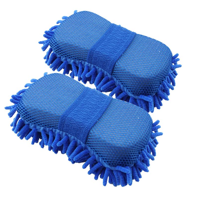 2025 1/2Pcs Coral Sponge Car Washer Sponge Cleaning Car Care Detailing Brushes Washing Sponge Auto Gloves Styling Cleaning Supplies