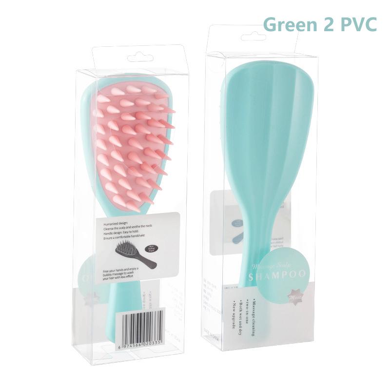 Long Handle Shampoo Brush Silicone Scalp Massage Comb Hair Washing Brush Head Massager Bath Brush Body Scrubber Hair Accessories