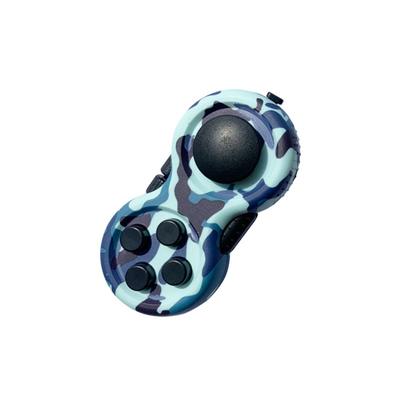 Παιχνίδι Fidget Toy, Κλασικό Fidget Παιχνίδι Συγκέντρωσης με Επικάλυψη από Καουτσούκ με 8 Λειτουργίες Fidget και Κορδόνι για Ανακούφιση από Στρες και Άγχος