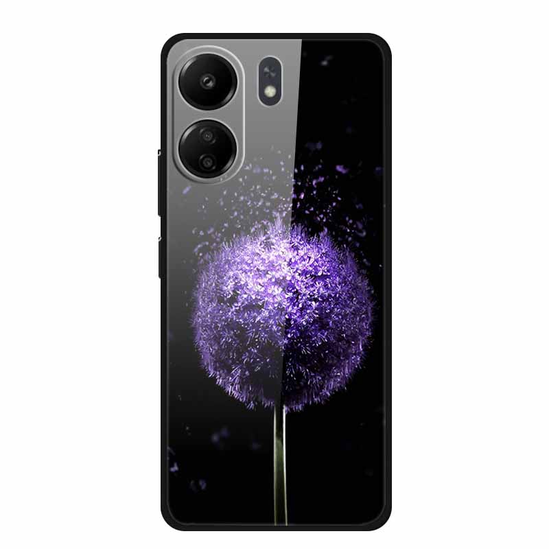 

Закаленное Стекло Чехол для Redmi 13C 4g Global Жесткая Защитная Крышка для Телефона для Xiaomi Redmi 13 C 4g Global Чехол Задние Чехлы с Изображением Природы -Xiaomi Redmi 13C