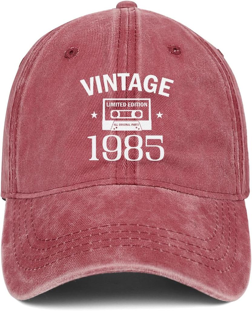 Th Birthday Gifts Women Unisex Hats Vintage Baseball Cap Th Birthday Gifts for Year Old Father Mothers Day