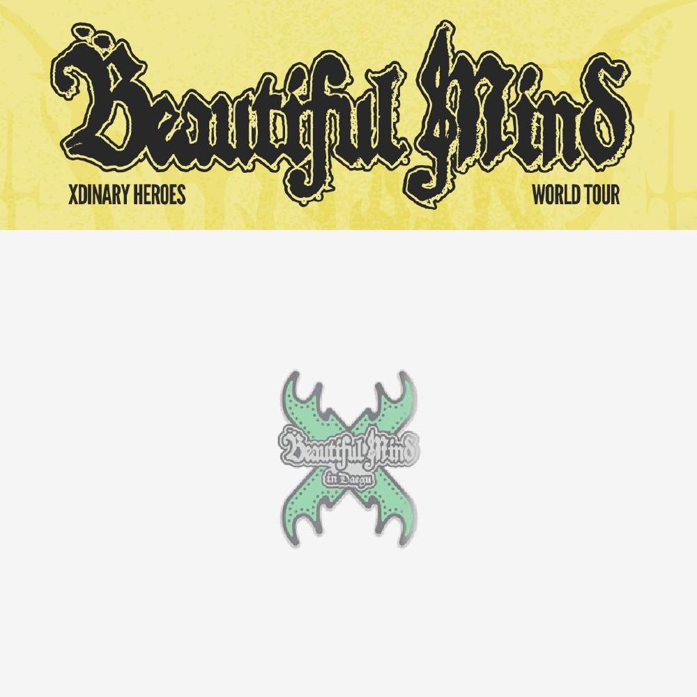 

Предзаказ Xdinary Heroes Beautiful Mind World Tour в ТЭГУ Значок-спиннер с подписью