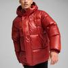 Puma Loose Fit Hooded Zipper Windproof Waterproof Warm Jacket Down Coat Men Jackets Mars-Red 626710-63