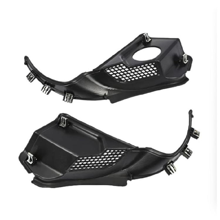Windshield Cowl Grille Cover Replacement Pair, Left and Right ABS Panels for Missing Cowl Area Trim Coverage and Repair Tasks Service