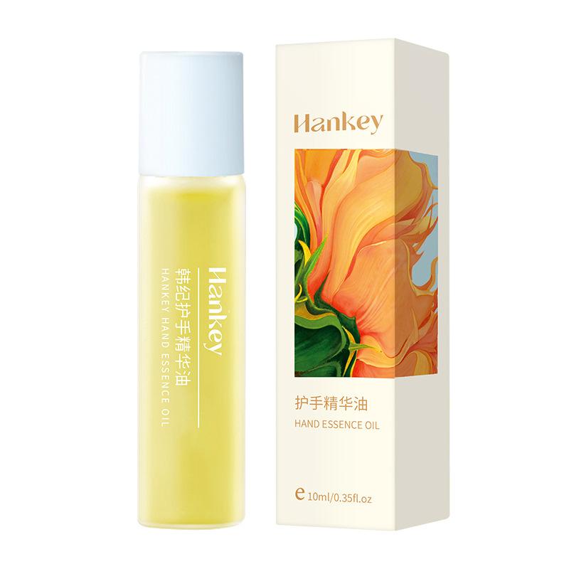 Mini Roll-On Hand Essence Oil 2 Pack Hydrating Soften Cuticle Dry Skin Nourishing Nail Care Oil Han ji essence oil 10ml