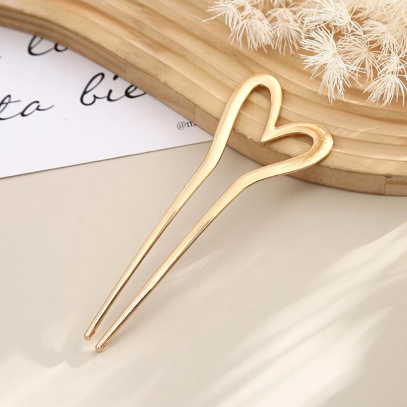 Metalen Haarvorken Haarspelden voor Vrouwen Meisjes Elegante U-vormige Haarstokken Haarspelden Clips Kapsel Vrouwen Haaraccessoires Hoofddeksel