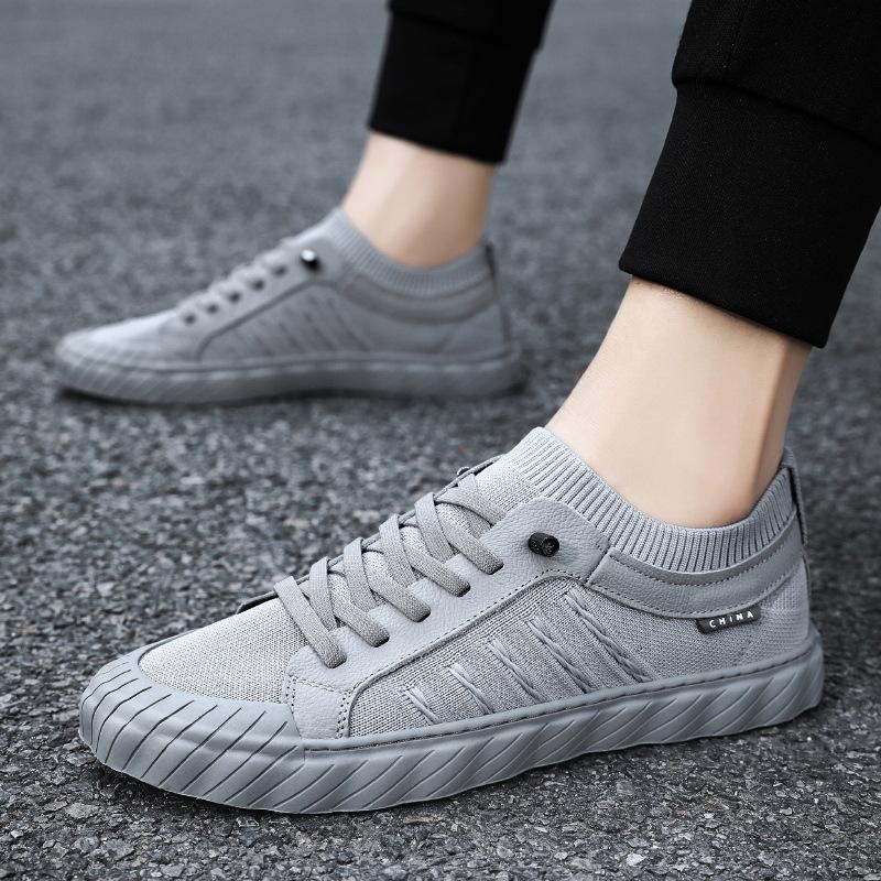 Men's shoes casual shoes men's breathable lazy men's breathable board shoes versatile and comfortable labor insurance shoes
