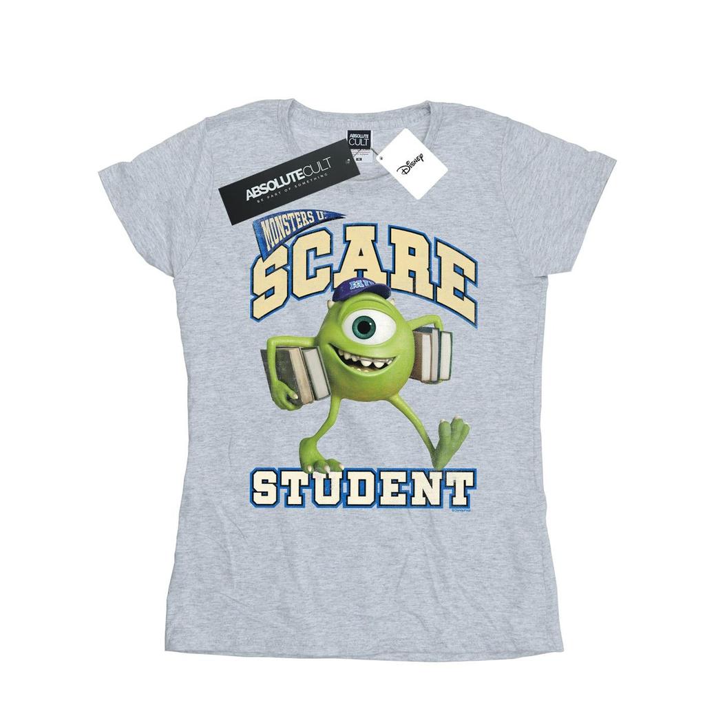Disney Womens/Ladies Monsters University Scare Student Cotton T-Shirt