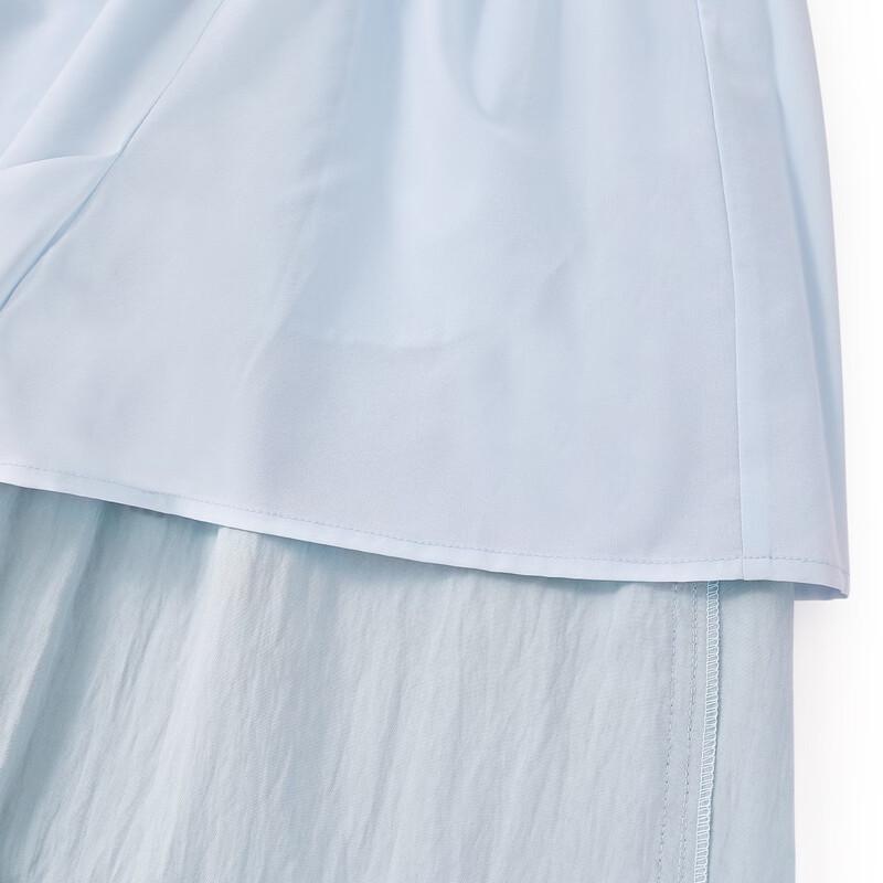 ELLE KIDS Girls' French Style Ruffle Straight Leg Trousers