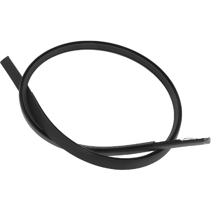 Motoforti Roof Sealing Strip, Weatherstrip Roof Trim Sunroof Seal, for Honda Civic Hatchback 2017-2021, Rubber, Left Side, No.74316TGGA01, Black, 1