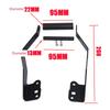 Motorcycle Navigation Bar Holder Mobile Phone Stand Holder Navigation Bar Support Expansion-A87Q