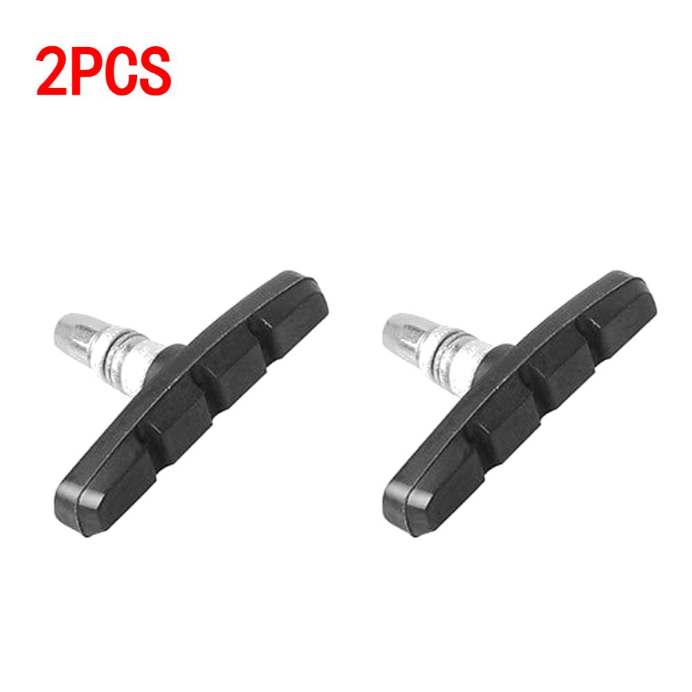 1-5Pcs MTB Mountain Bike Brake Pads Block V Brake Holder Rubber Bicycle Cycling V-brake Shoes Pads Cycling Riding Accessories