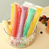 Disposable Popsicle Mold Bags BPA-Free Freezer Tubes with Zip Seals and Funnel  for Ice Pops Yogurt Juice Smoothies