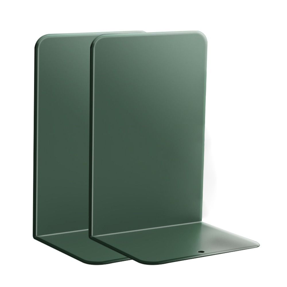 2Pcs Set Transparent Acrylic Book Holders Candy Color Book Organizer  Student Organizers