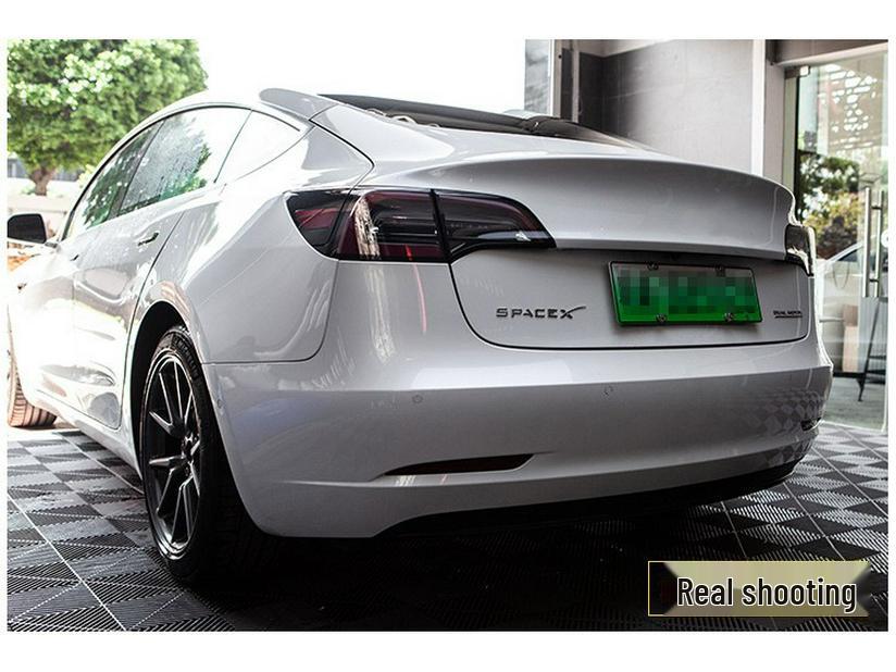 Tesla Model 3/Y/S/X High-Performance Zinc Alloy Rear Car Badge