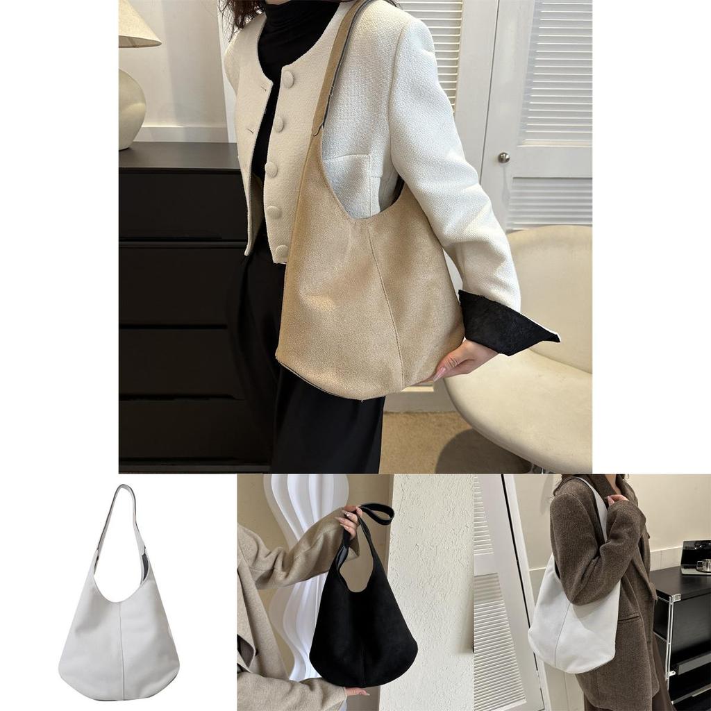 Fashionable Large Capacity Tote Bag For Women Street Style Trend Winter New Underarm Shoulder Bag