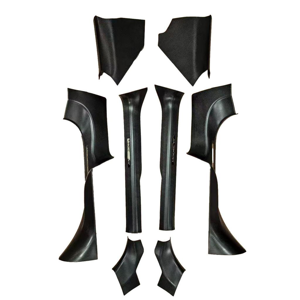 Door Sill Strips Pack for Tesla Y/Model Y - Fits 26 Models, Trim & Protect