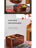 Wood Grain Multi-Grid Dried Fruit Candy Box - Thickened, Sealed, Moisture-Proof, Double-Layer Storage Plate
