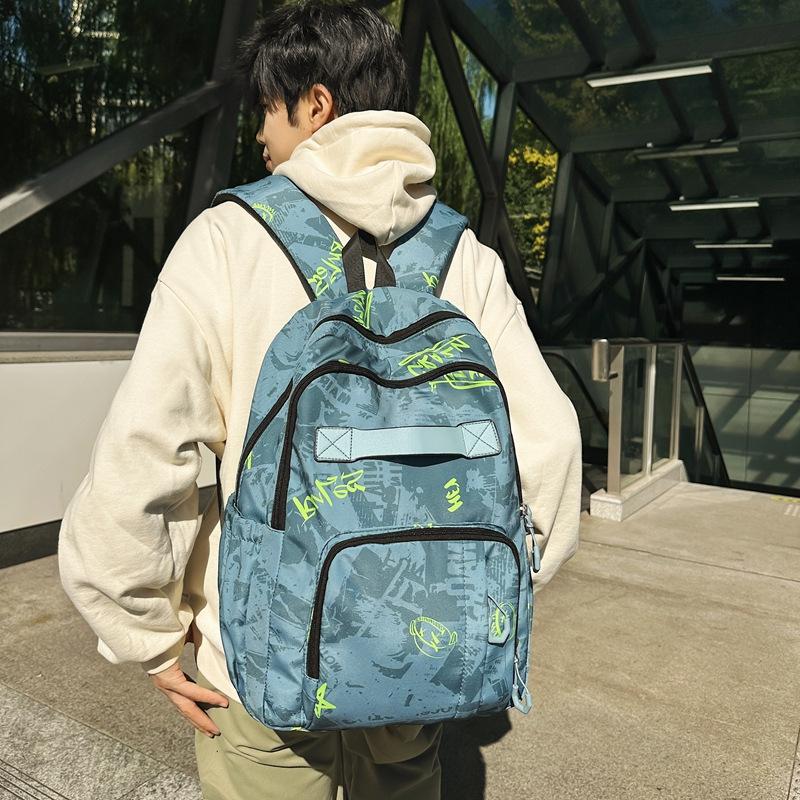Schoolbag Mori simple backpack, new trendy and fashionable Harajuku travel backpack, simple junior and high school student backpack