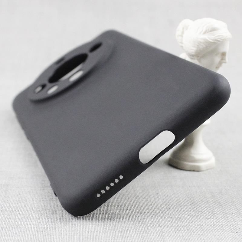 Suitable for Huawei Mate60pro + Matte Mobile Phone Case mate80RS Solid Color Tpu Protective Case 1.5mm Material