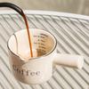 Keramik Espresso Kaffee Messbecher Mit Skala Extraktionsbecher Milchbecher Milchkännchen Mit Henkel Latte Mischbecher Skala Messbecher