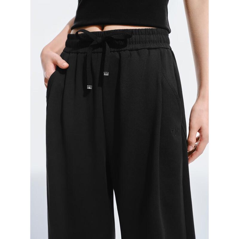 PEACEBIRD Damen High-Waist Loose Knit Casual Hose