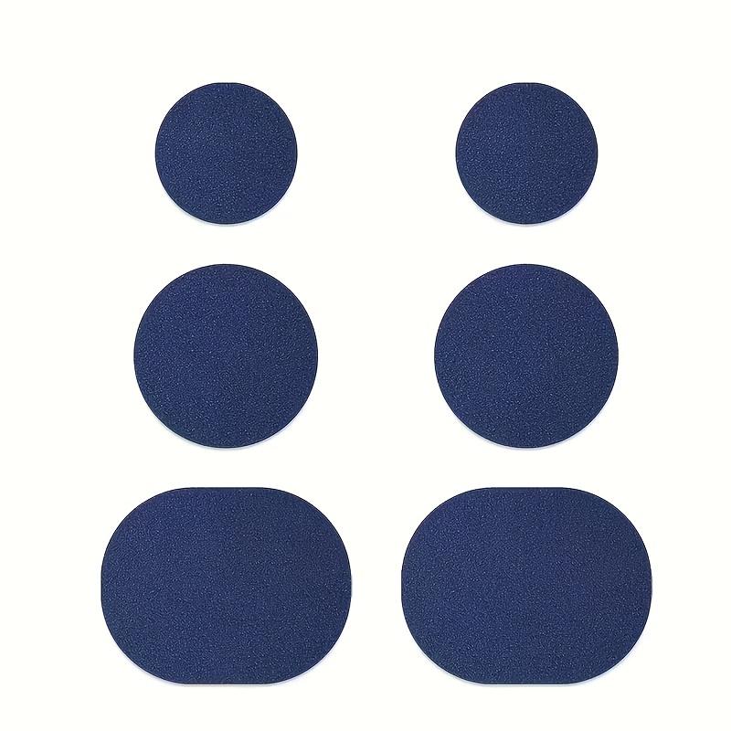 5er-Set Selbstklebende Schuhreparatur-Flicken | Strapazierfähige Netz- und Lederflicken für Sport- und Freizeitschuhe, Fersenschutz