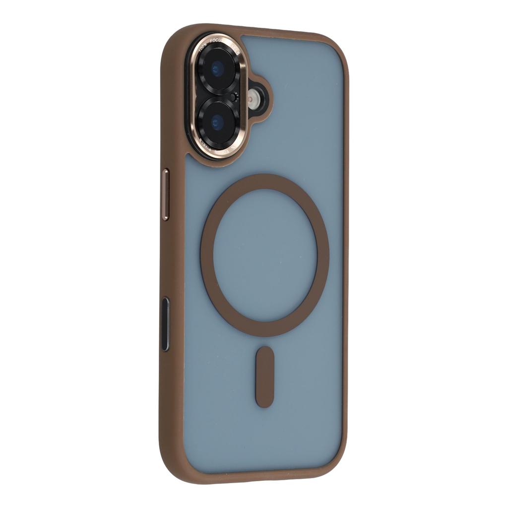 For iPhone 17 Case Compatible with MagSafe TPU + Acrylic Hybrid Phone Shell