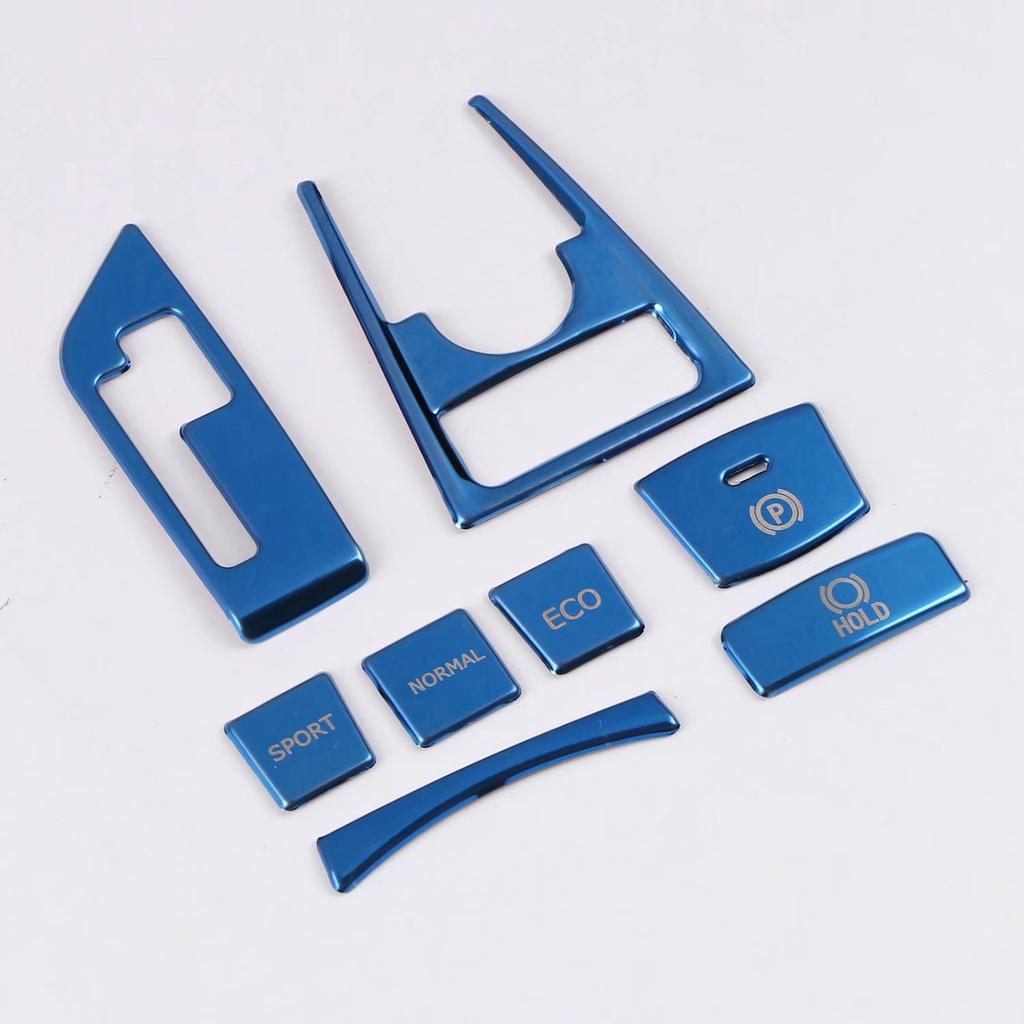 Car Stickers Gear Shift Box Switch Button Panel Cover For Toyota Camry XV70 2017 2018     Trim Interior Frame