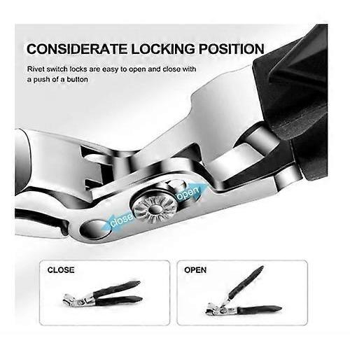 Funfany Orthoclip,Zoerely Orthoclip Stainless Steel Nail Clipper,Wide-Mouth Bite