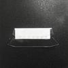 25Pcs/Set Transparent Tag Clip Indexes Holder for Hanging Folders