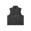 Nike Embroidered Logo Solid Stand-Collar Vest Men Vest Black DQ4304-010