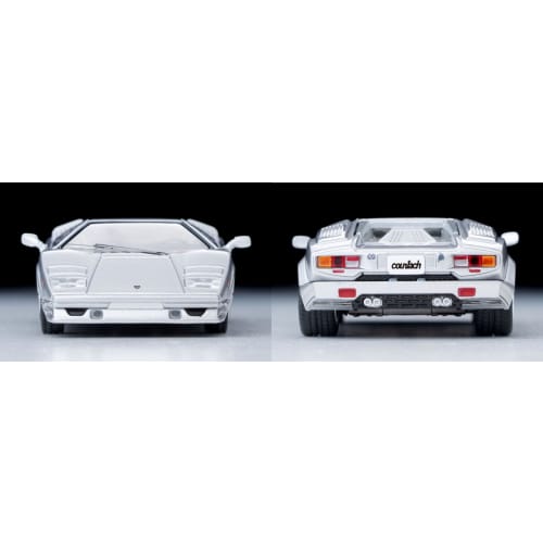 Tomytec Tomica Limited Vintage Neo LV-N Lamborghini Countach 25th Anniversary Silver Finished Product
