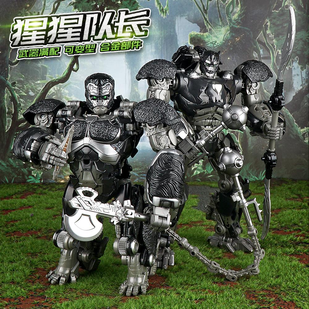 Transformation Optimus Primal Optimal Robot Toys Star Commander Orangutan Deformation Alloy Beast Wars Anime Action Figure Kids