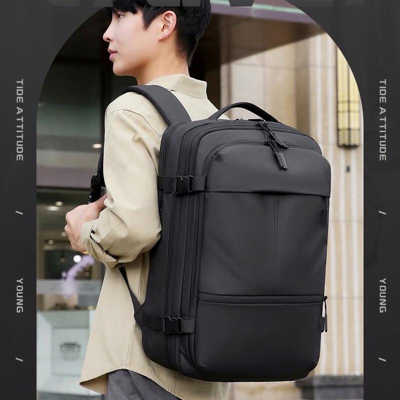 Li Shen Men's Large Capacity Business Laptop Backpack
